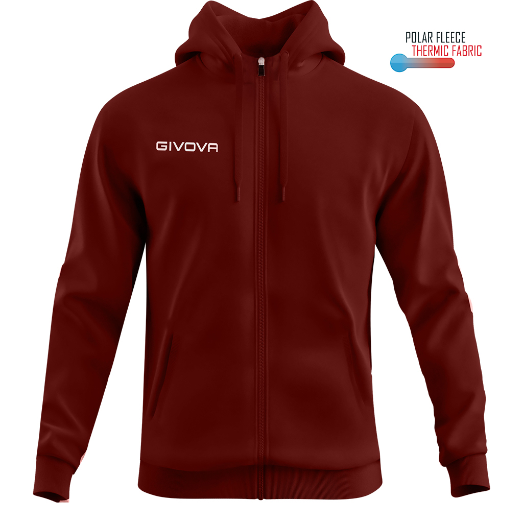ma024_0008 Mikina Givova Full Zip Felpa - Obrázek 1